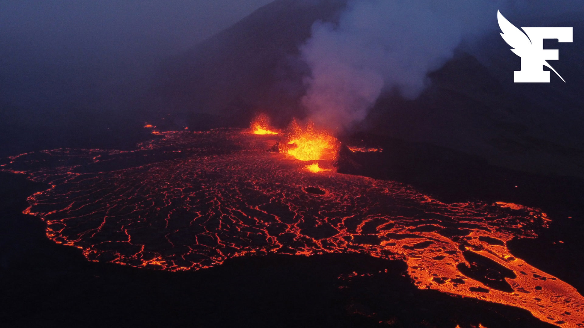 Volcan: le «Lava Show», fait couler la lave au cœur de la capitale Islandaise
