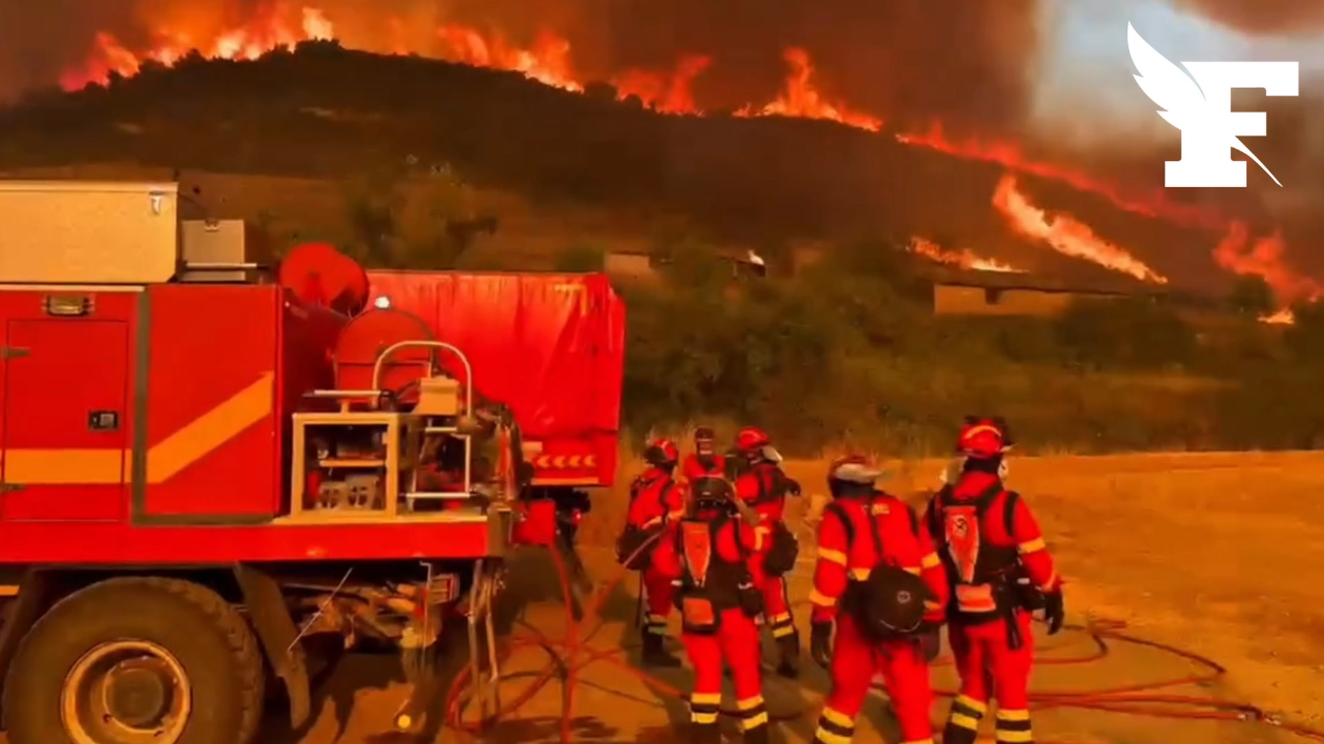 Espagne : plus de 12.000 hectares brûlés dans un incendie dans le Nord-Est