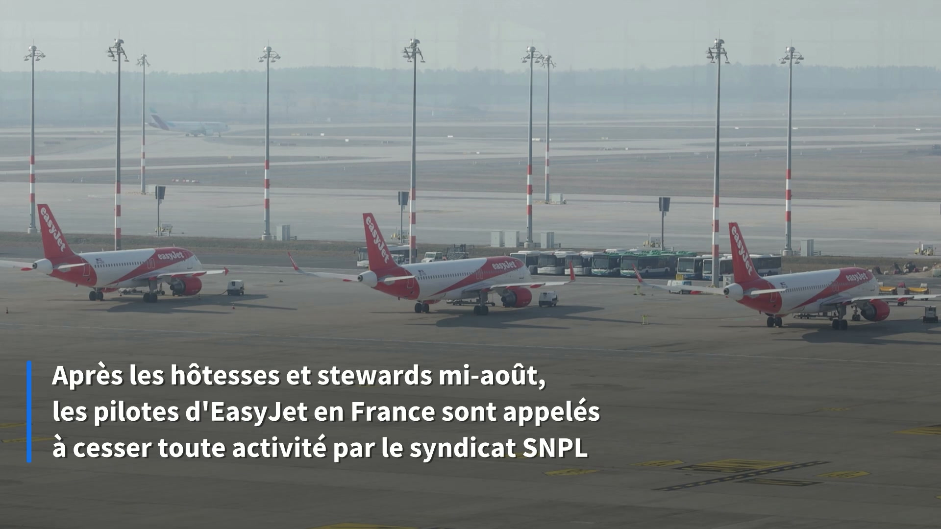 Grèves chez Easyjet: les syndicats appellent les pilotes à ne pas travailler les 13 et 14 septembre