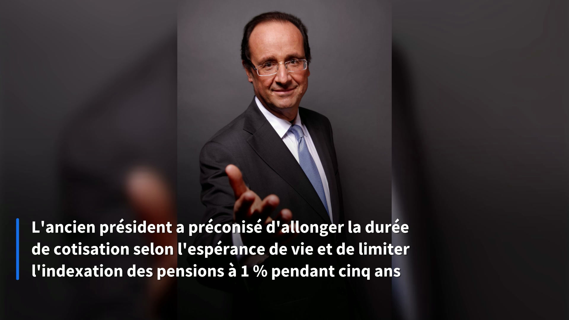 Retraites : François Hollande propose de fixer l’âge de départ à 63 ans