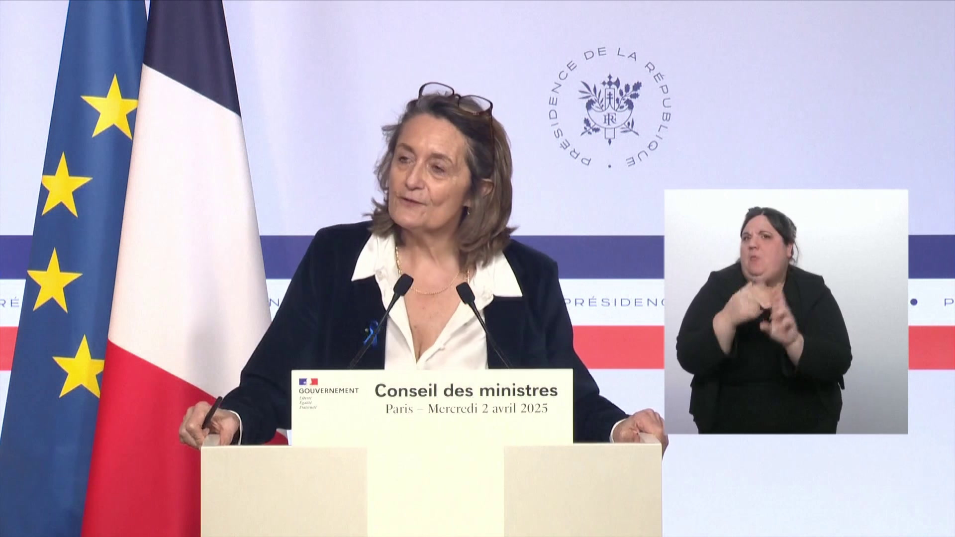 «Une décision européenne concordante, unie et forte» contre les droits de douane américains: Sophie Primas énonce les ripostes envisagées