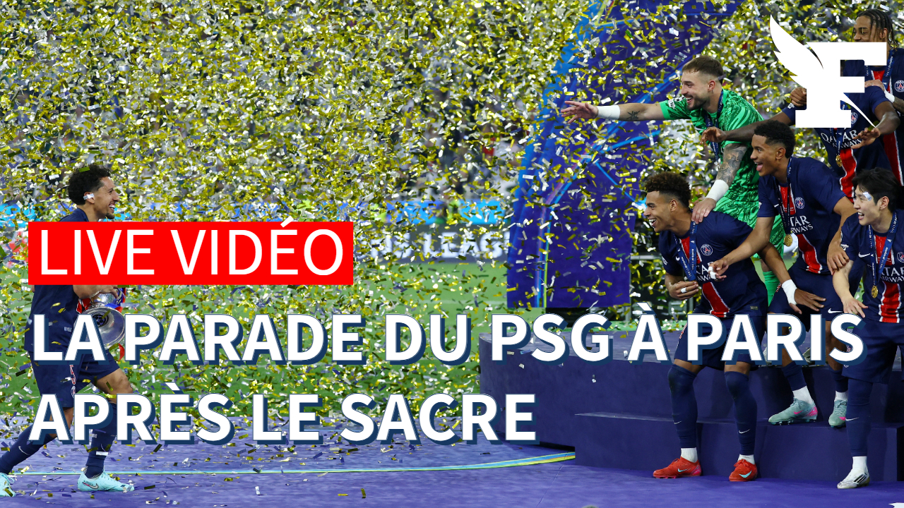 Ligue des champions: suivez en direct la parade du PSG dans Paris