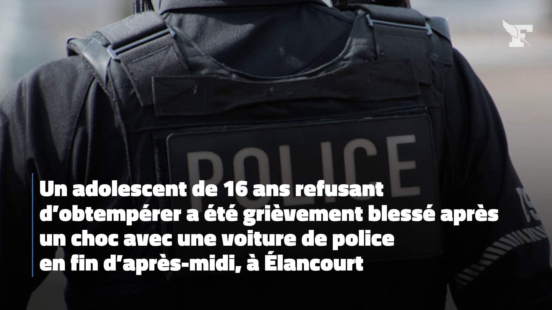 Refus d'obtempérer: un adolescent grièvement blessé après un choc avec la  police dans les Yvelines | Flipboard
