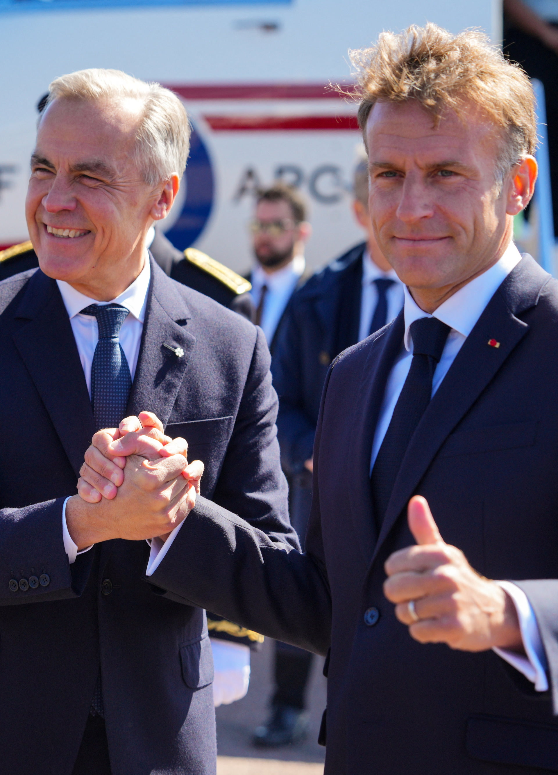 Emmanuel Macron déclare que la France et le Canada vont «travailler à un rapprochement profond»