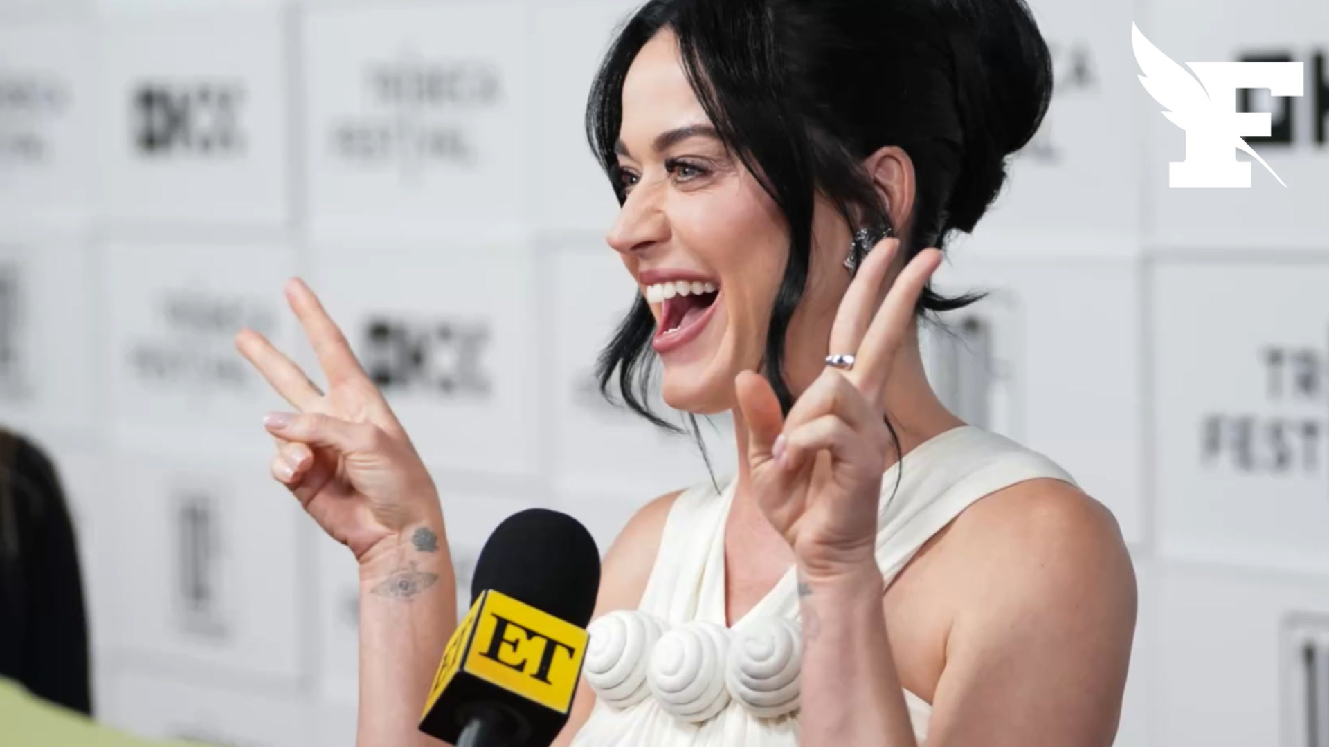 Katy Perry a soutenu l'équipe de France, le temps d’un concert à Aix-les-Bains