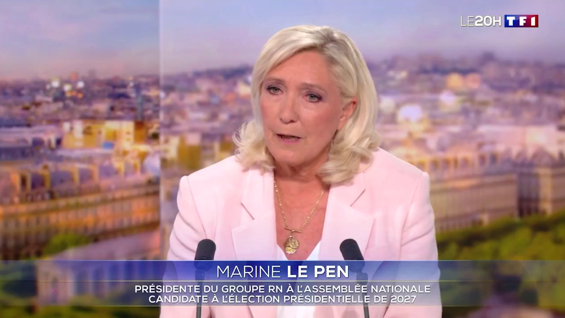 Marine Le Pen vante l’efficacité de son duo avec Jordan Bardella et confirme qu’il sera premier ministre si elle gagne en 2027