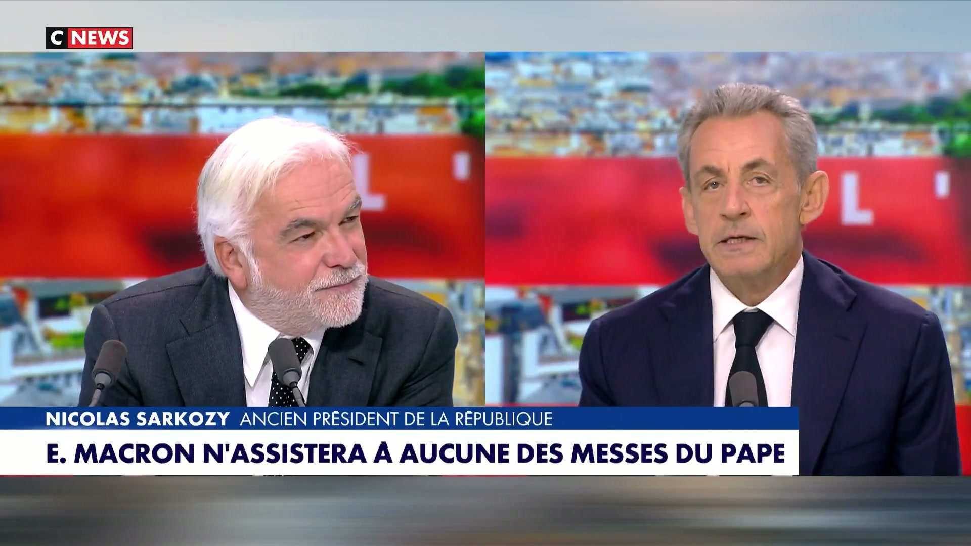 «Si j'avais été président, j'aurais été à cette messe» donnée par Léon XIV, affirme Nicolas Sarkozy
