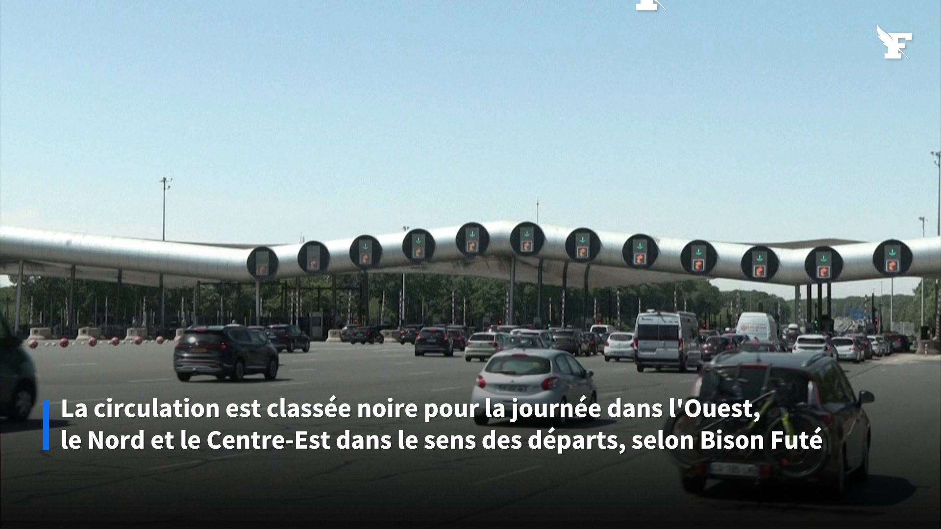 Plus de 900 km de bouchons pour ce premier week-end de vacances, selon Bison Futé