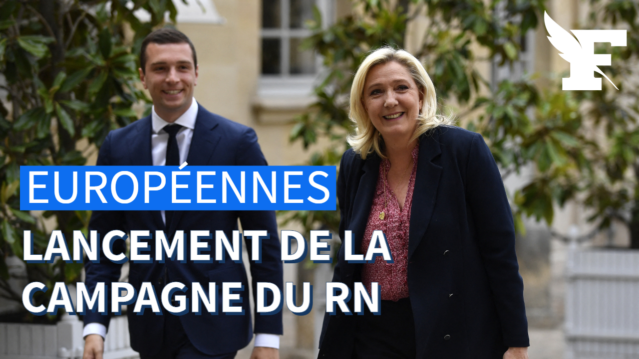 Européennes: Lancement De La Campagne Du Rassemblement National