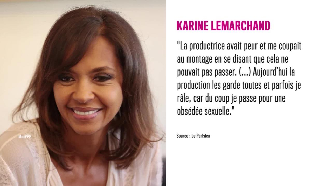 Karine Le Marchand obsédée sexuelle : elle ironise sur son humour graveleux