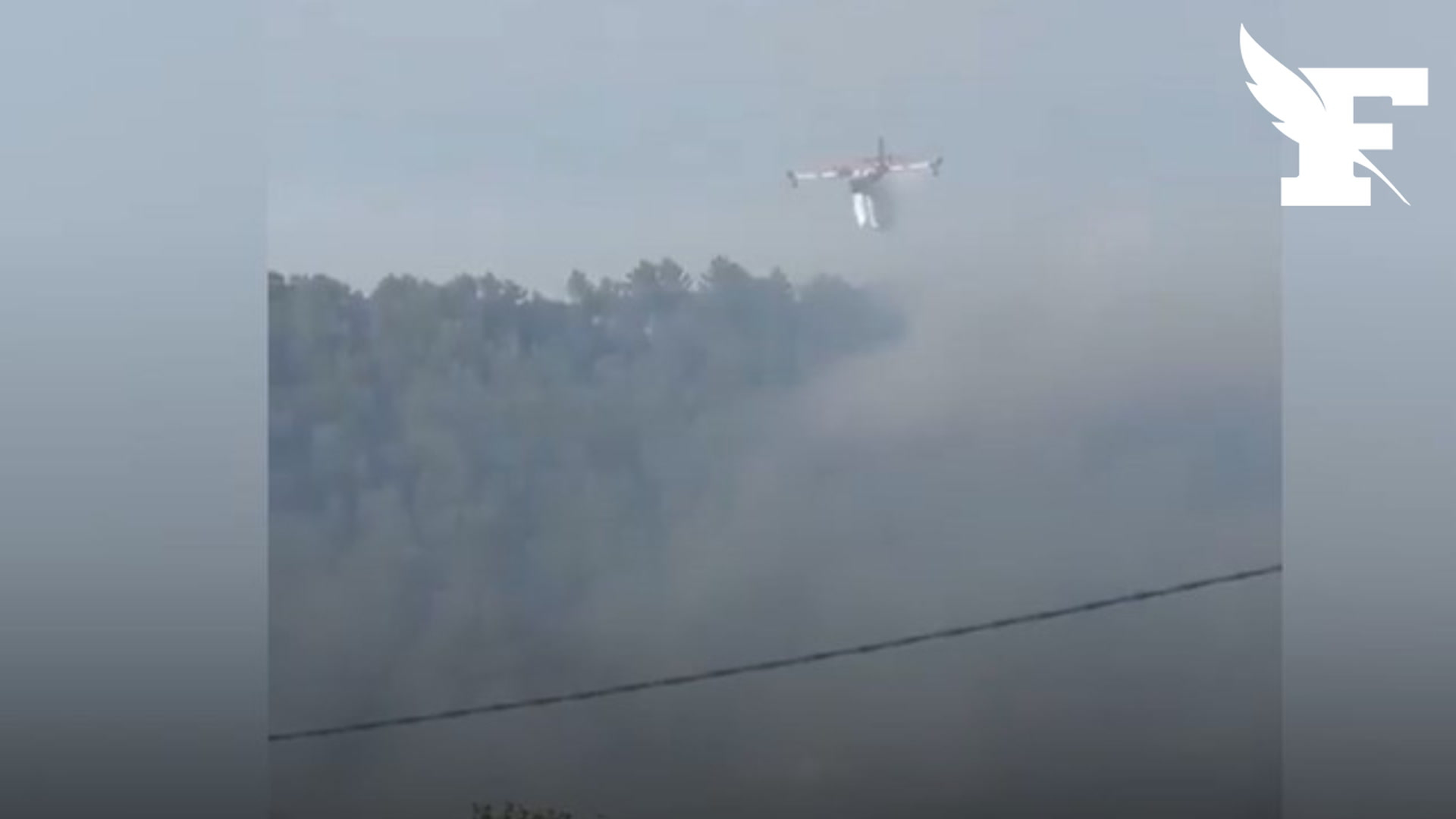 Les images impressionnantes des incendies dans le Var