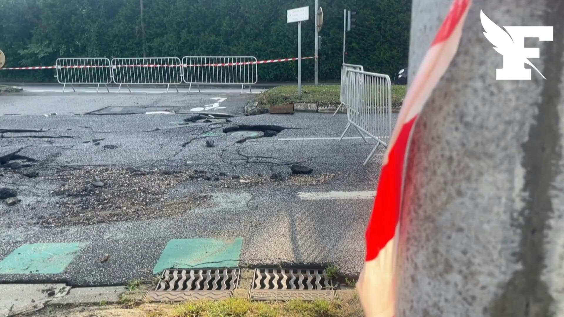 Normandie: les images des dégâts dans l'Eure après de violents orages