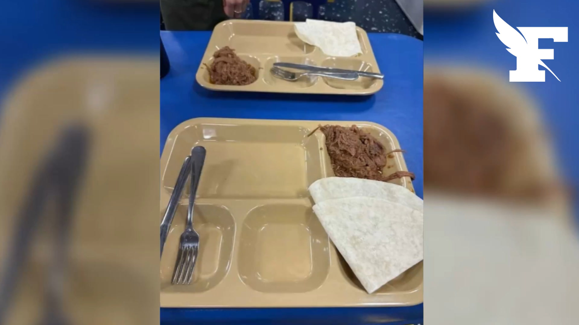 Des soldats américains partagent les tristes images de leurs repas en pleine mission en mer d'Oman