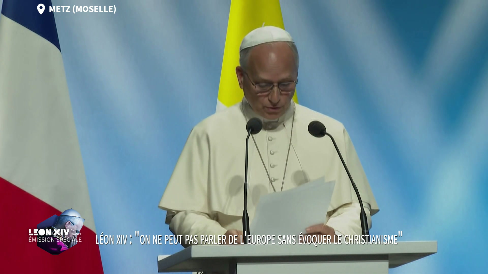 Le pape appelle à «sacrifier certaines positions pour le bien supérieur de la paix» en Europe