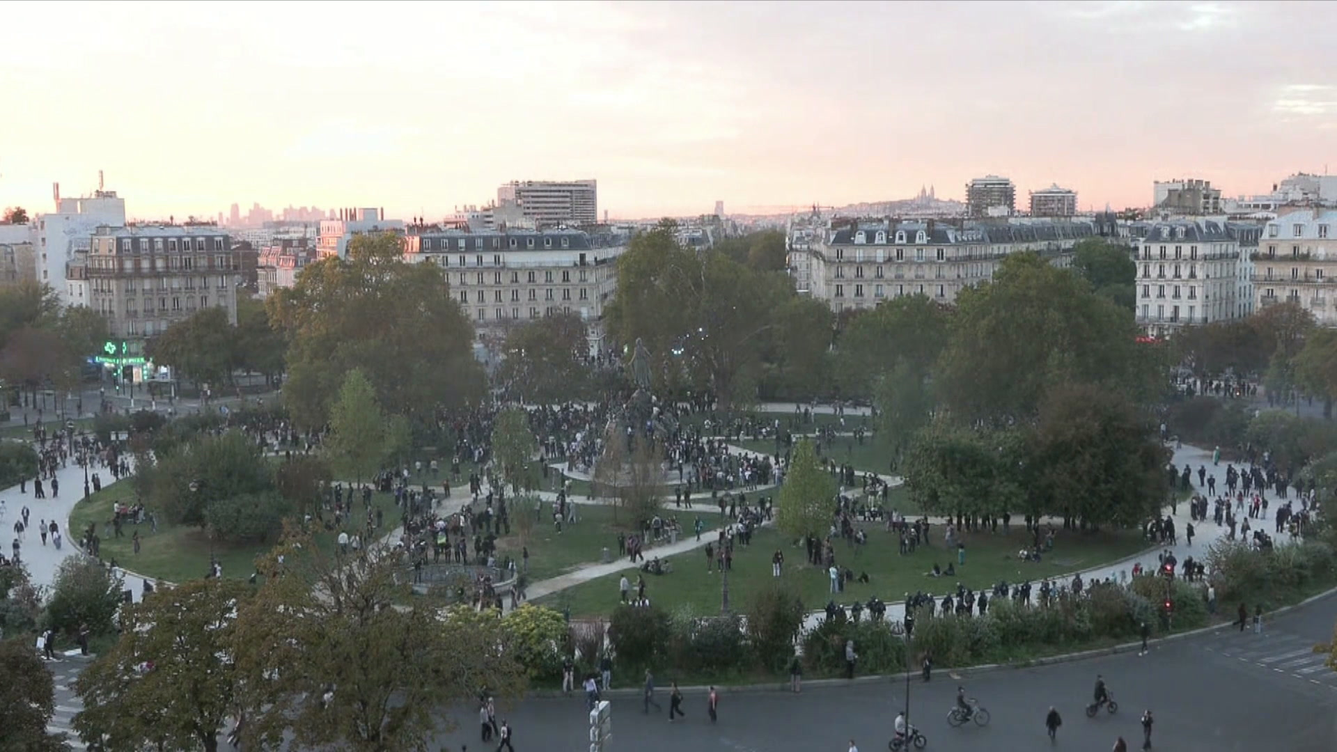 Manifestations lycéennes à Paris
