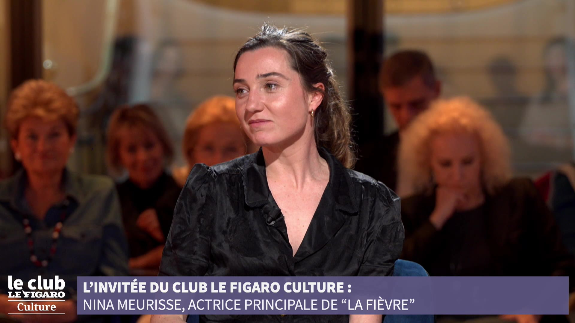 Nina Meurisse, actrice principale de « La Fièvre » est l’invitée du Club Le  Figaro Culture