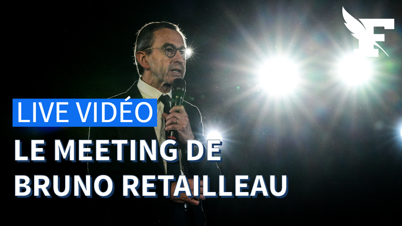 Suivez en direct le meeting de Bruno Retailleau à Paris