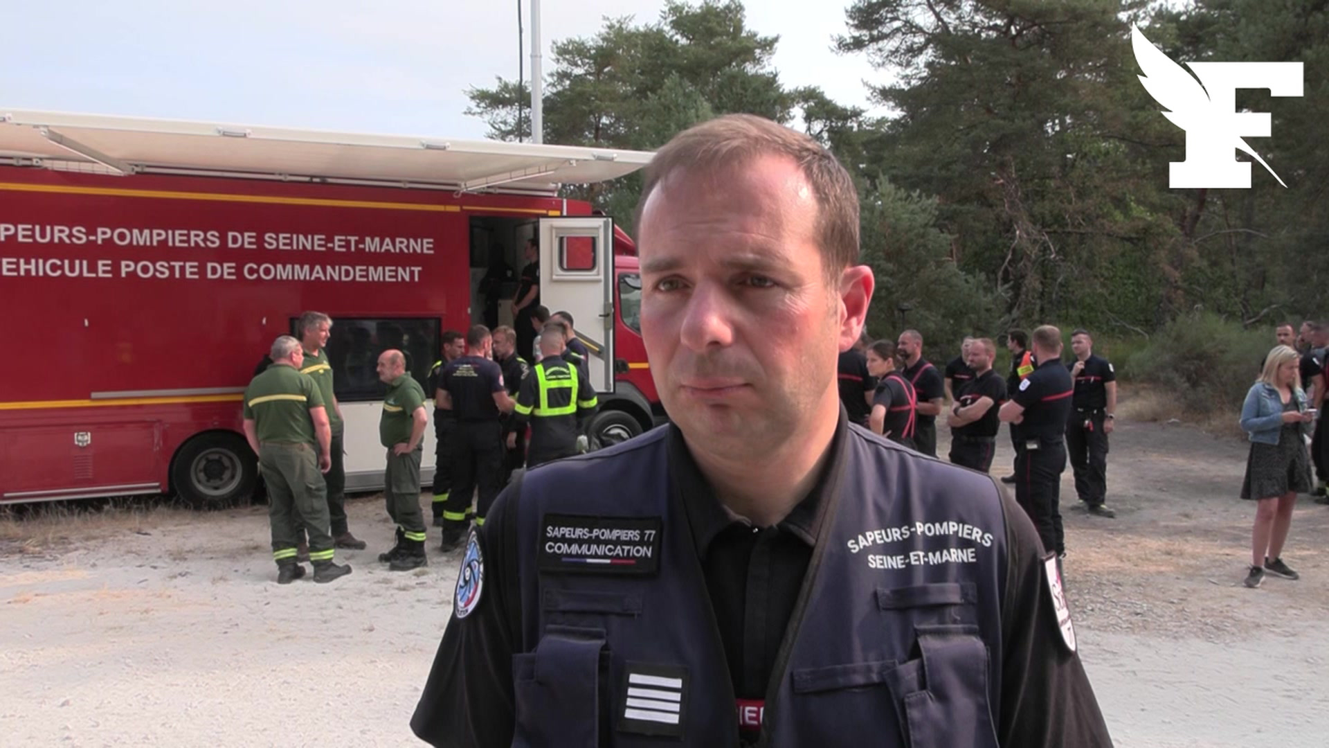 Incendie à Fontainebleau: deux feux toujours en cours, plus de 1.900 hectares parcourus