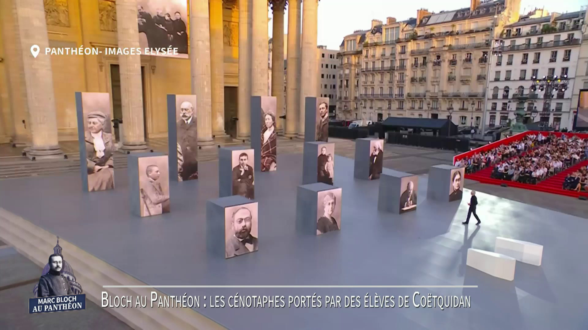 Marc et Simonne Bloch au Panthéon : Lou Delage et Jacques Gamblin présentent la vie de Marc Bloch