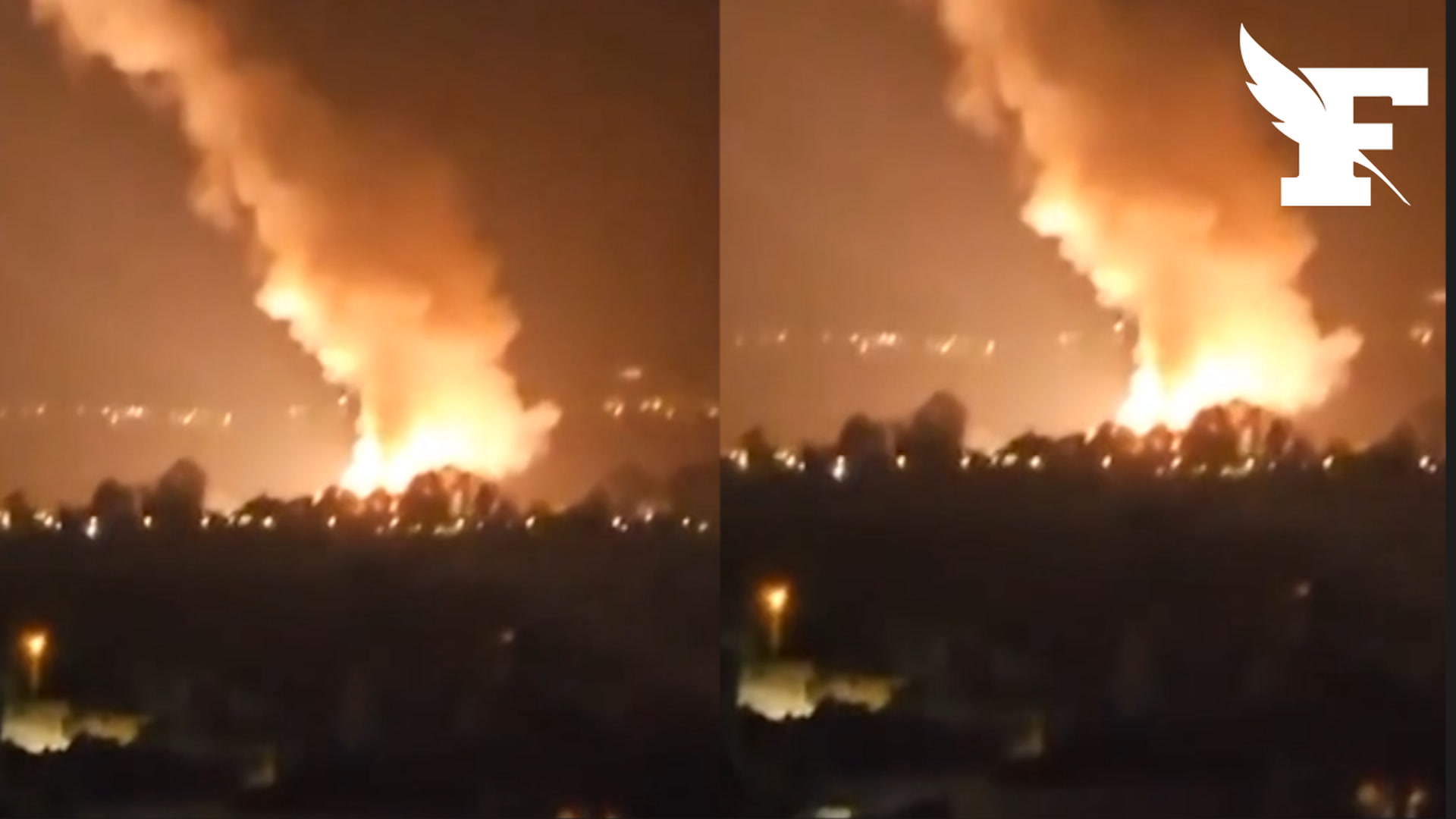 Israël-Iran: les images saisissantes des défenses aériennes en action