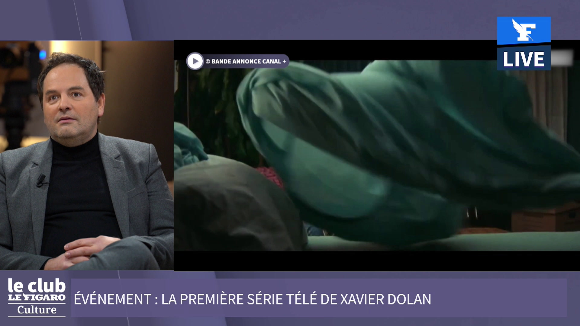 Xavier Dolan attends 'La Nuit Ou Laurier Gaudreault s'est Reveille