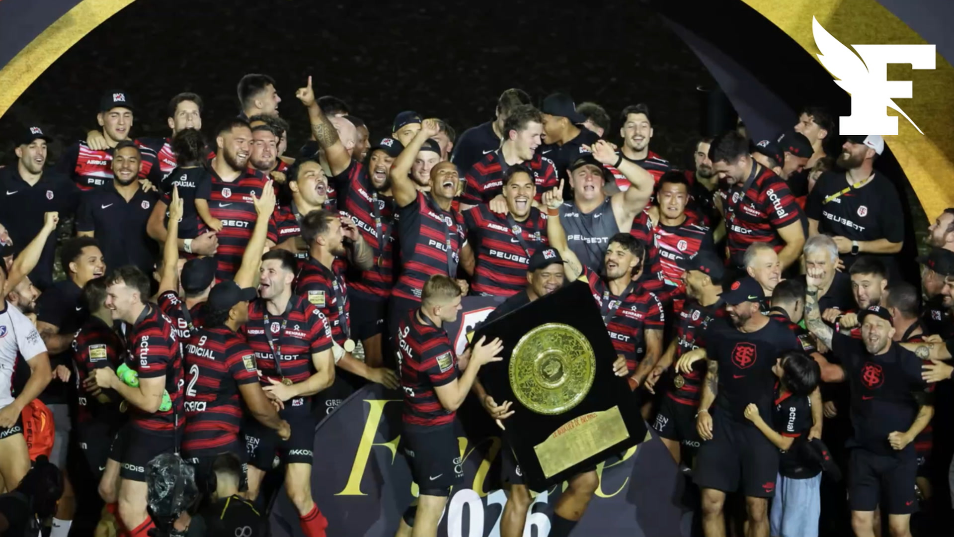 Top 14 : le Stade Toulousain s’offre un quatrième titre consécutif en battant Montpellier