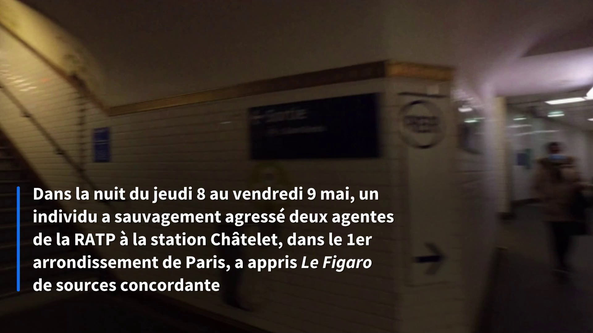 À Paris, un homme agresse violemment deux agentes de la RATP