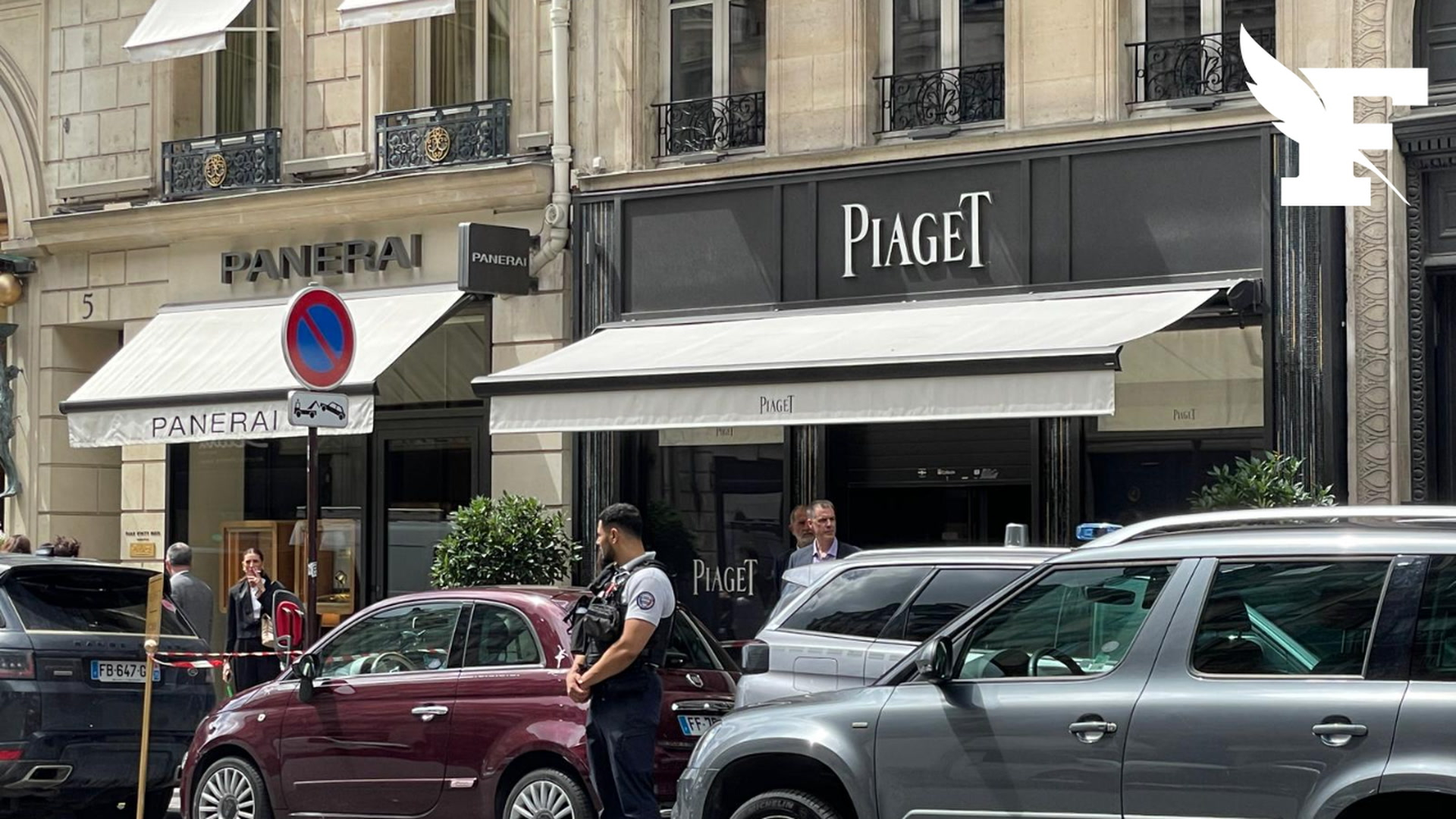 Paris: trois malfaiteurs repartent avec 10 à 15 millions d'euros de butin après un braquage dans une bijouterie rue de la Paix