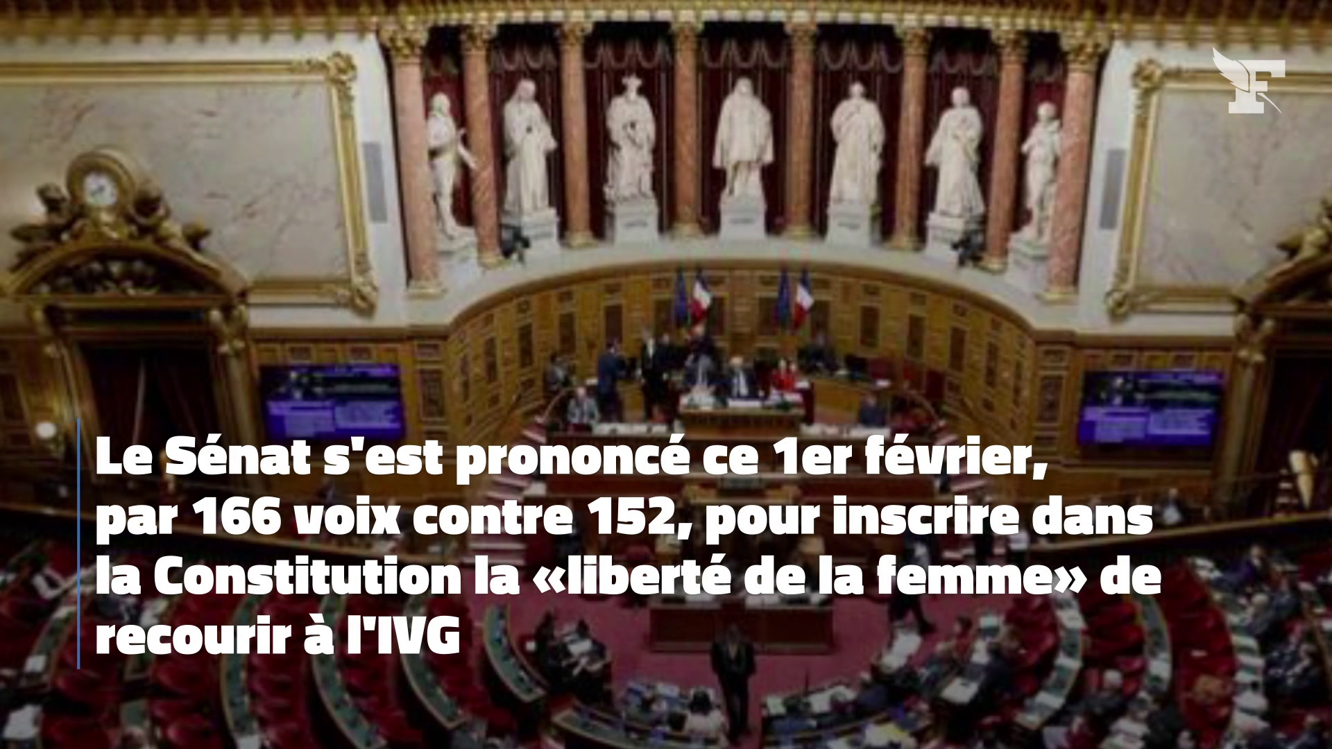 Le Sénat se prononce pour l’inscription dans la Constitution de la «liberté» de recourir à l’IVG