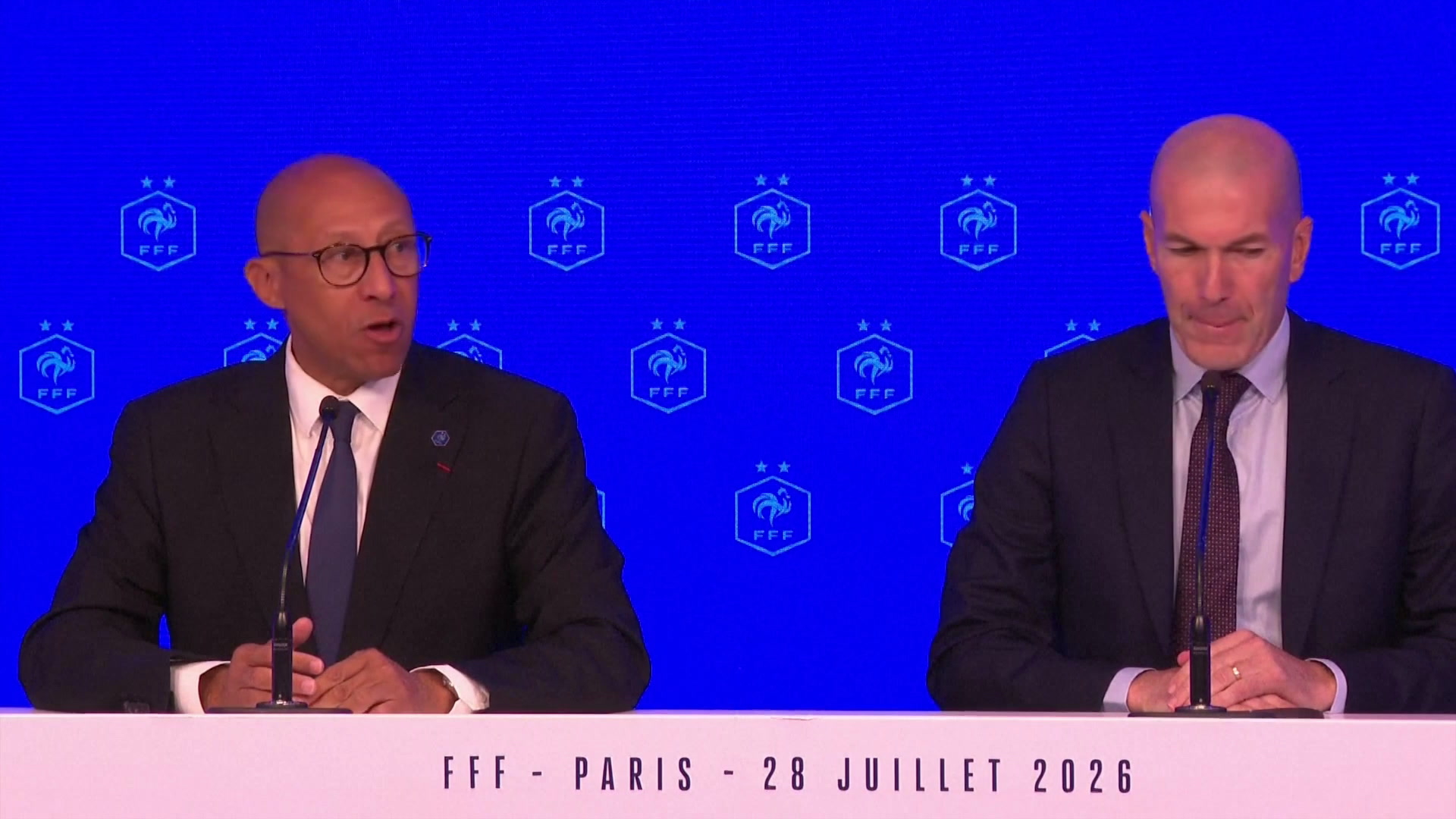 Zinédine Zidane nouveau sélectionneur de l'équipe de France : «un moment exceptionnel» confesse Philippe Diallo
