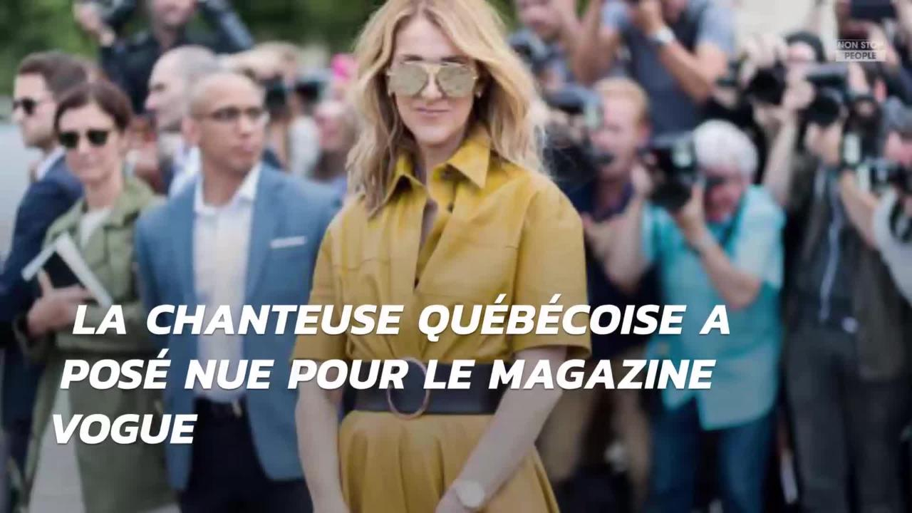Céline Dion complètement nue pour Vogue Magazine, la photo hot