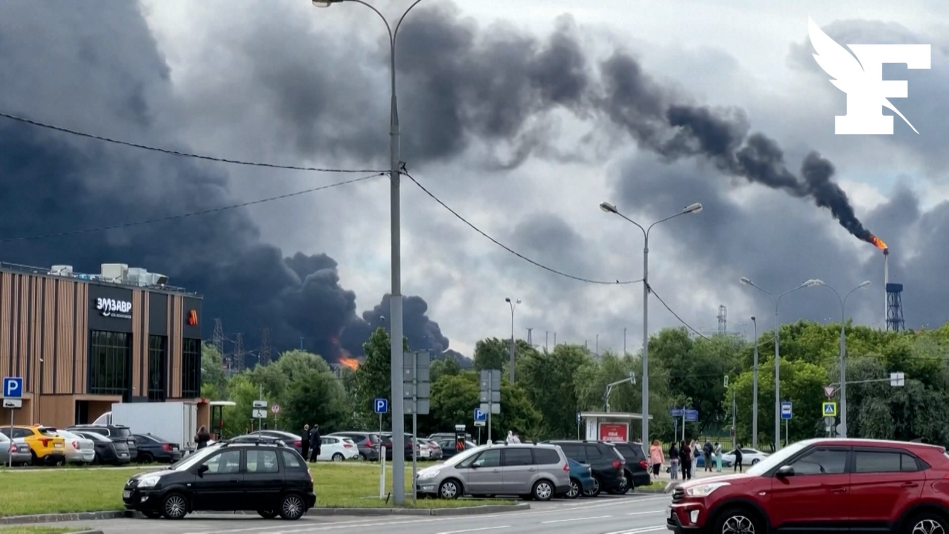 Guerre en Ukraine: Moscou sous le feu d'une attaque «à grande échelle» de drones ukrainiens