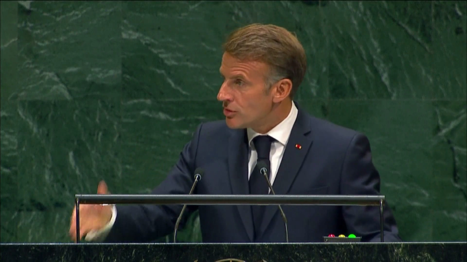 Emmanuel Macron dénonce devant l’ONU «un spectacle qui nous fait honte à tous» à Gaza
