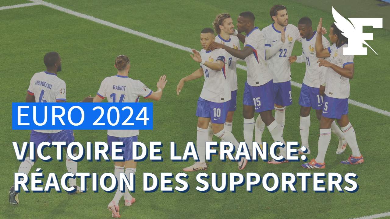 Victoire de la France: les réactions des supporters depuis le stade