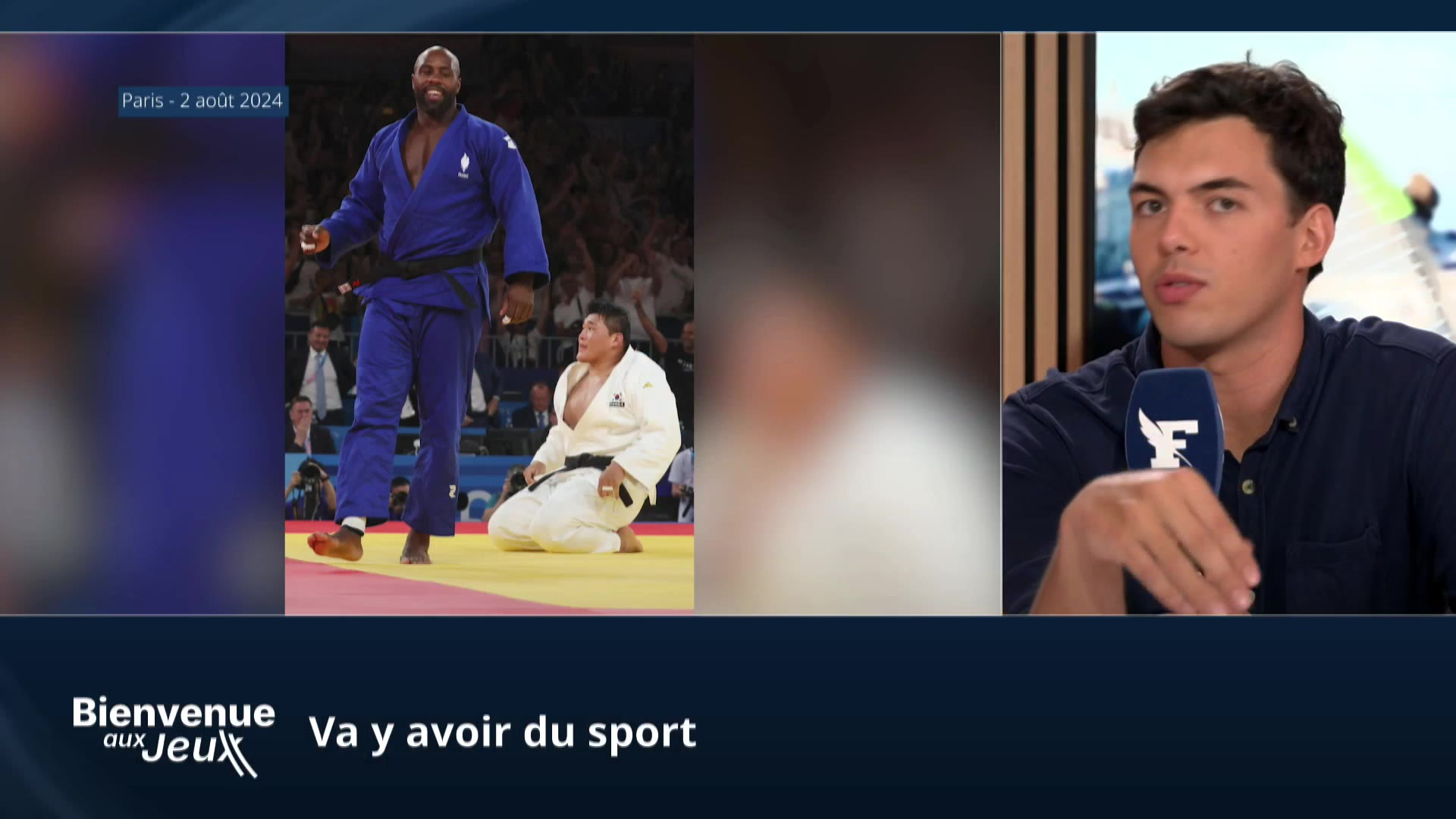 Médaille d'or en judo en équipe: Teddy Riner fait «une démonstration de mouvements qu'il faudra montrer dans les dojos français»