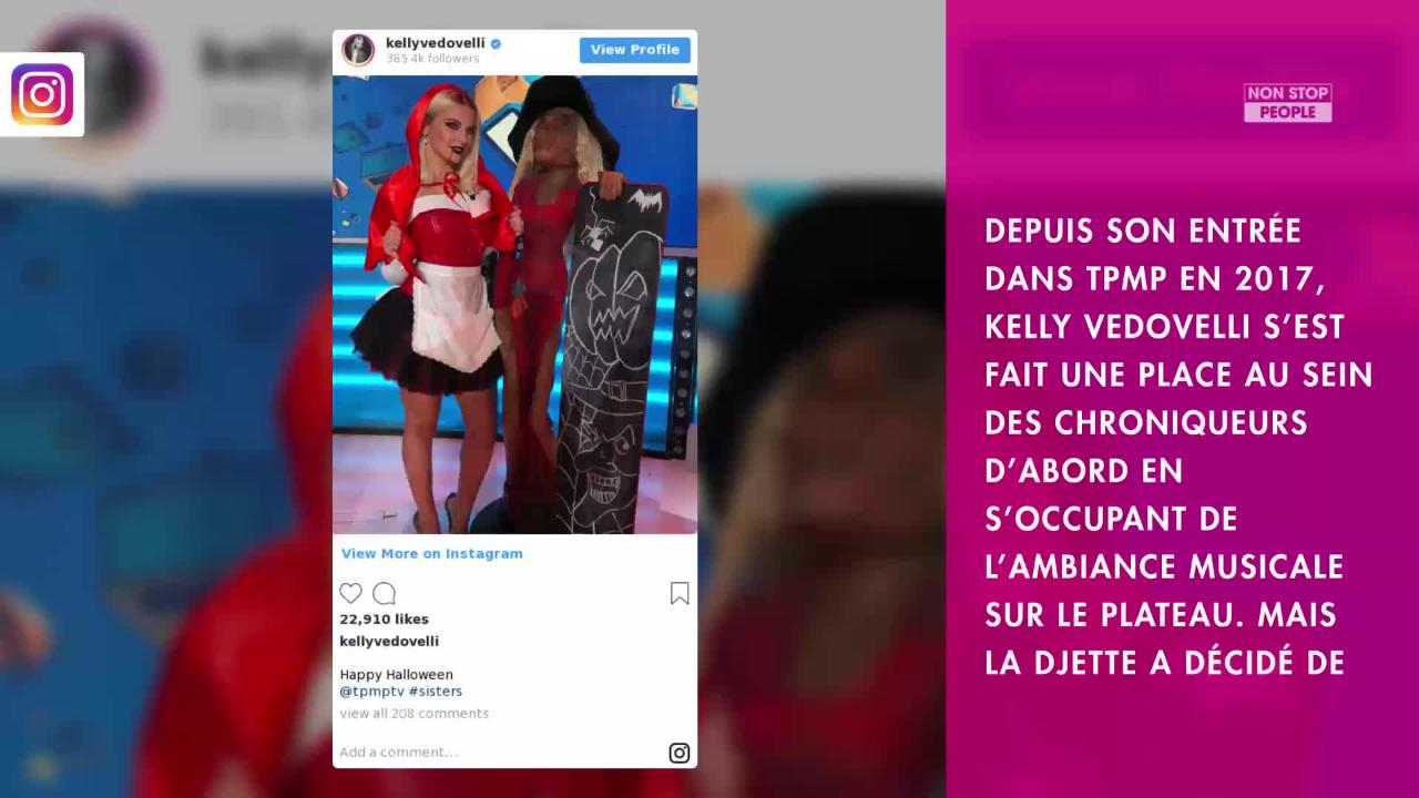 Non Stop People - TPMP : Kelly Vedovelli moquée sur son rôle, elle rétorque