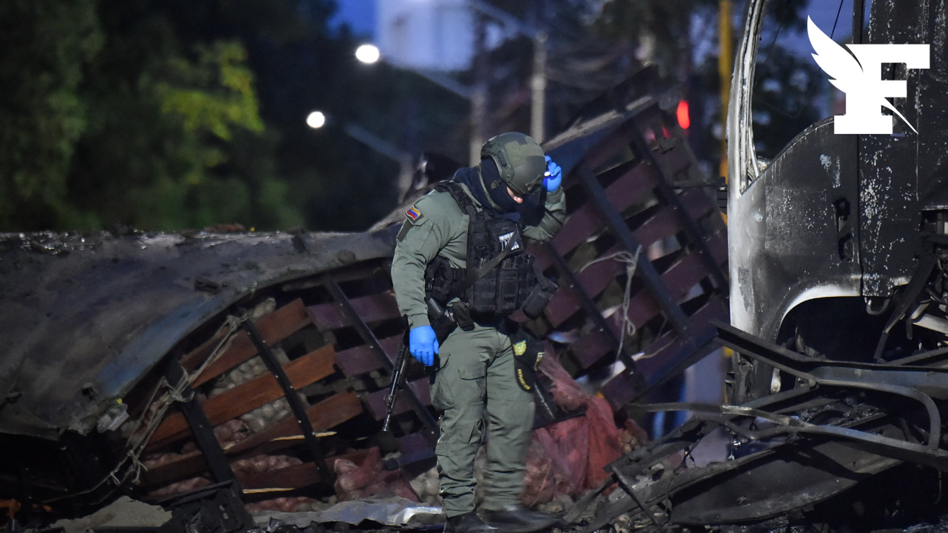 Colombie : explosion d'un camion piégé à quelques jours de l'investiture du président élu