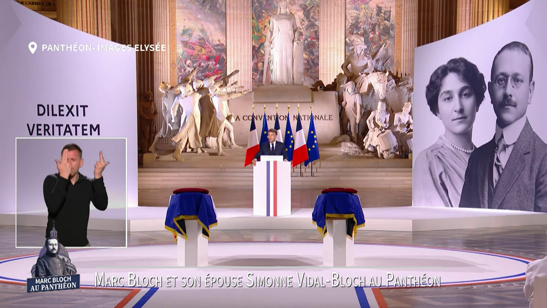 Pour Emmanuel Macron, Marc Bloch est « l'héritier des Lumières»