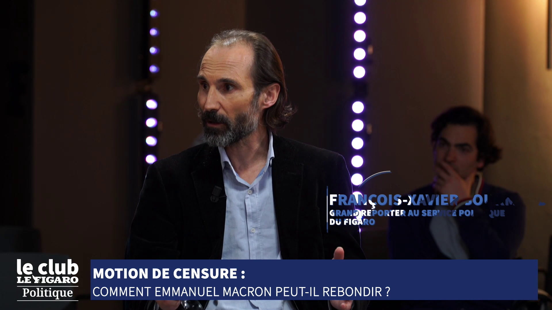 «Il y a un vrai débat aujourd'hui à l'Élysée», raconte François-Xavier Bourmaud