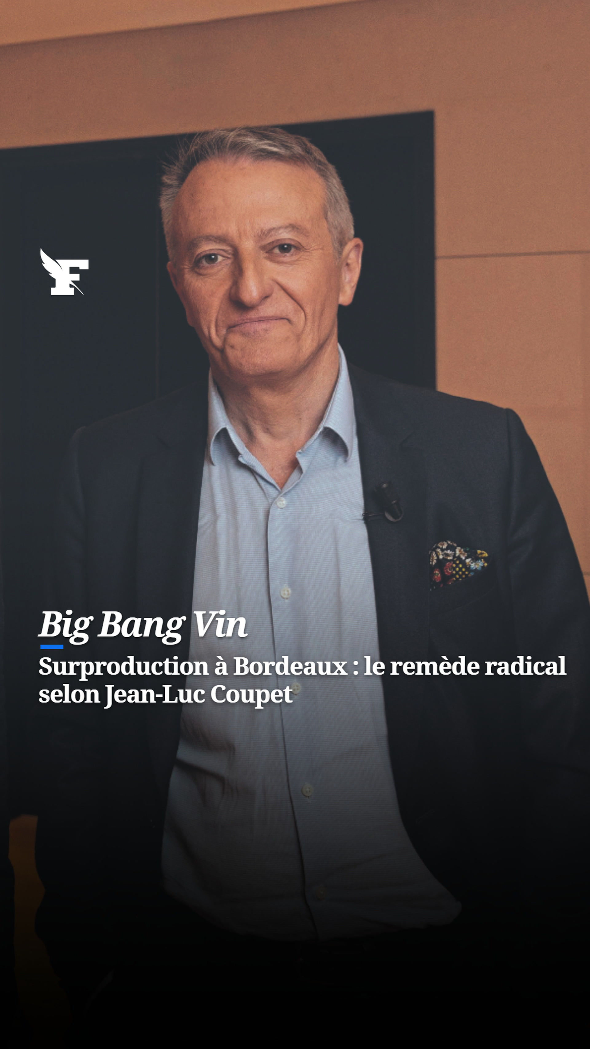 Surproduction à Bordeaux : le remède radical selon Jean-Luc Coupet