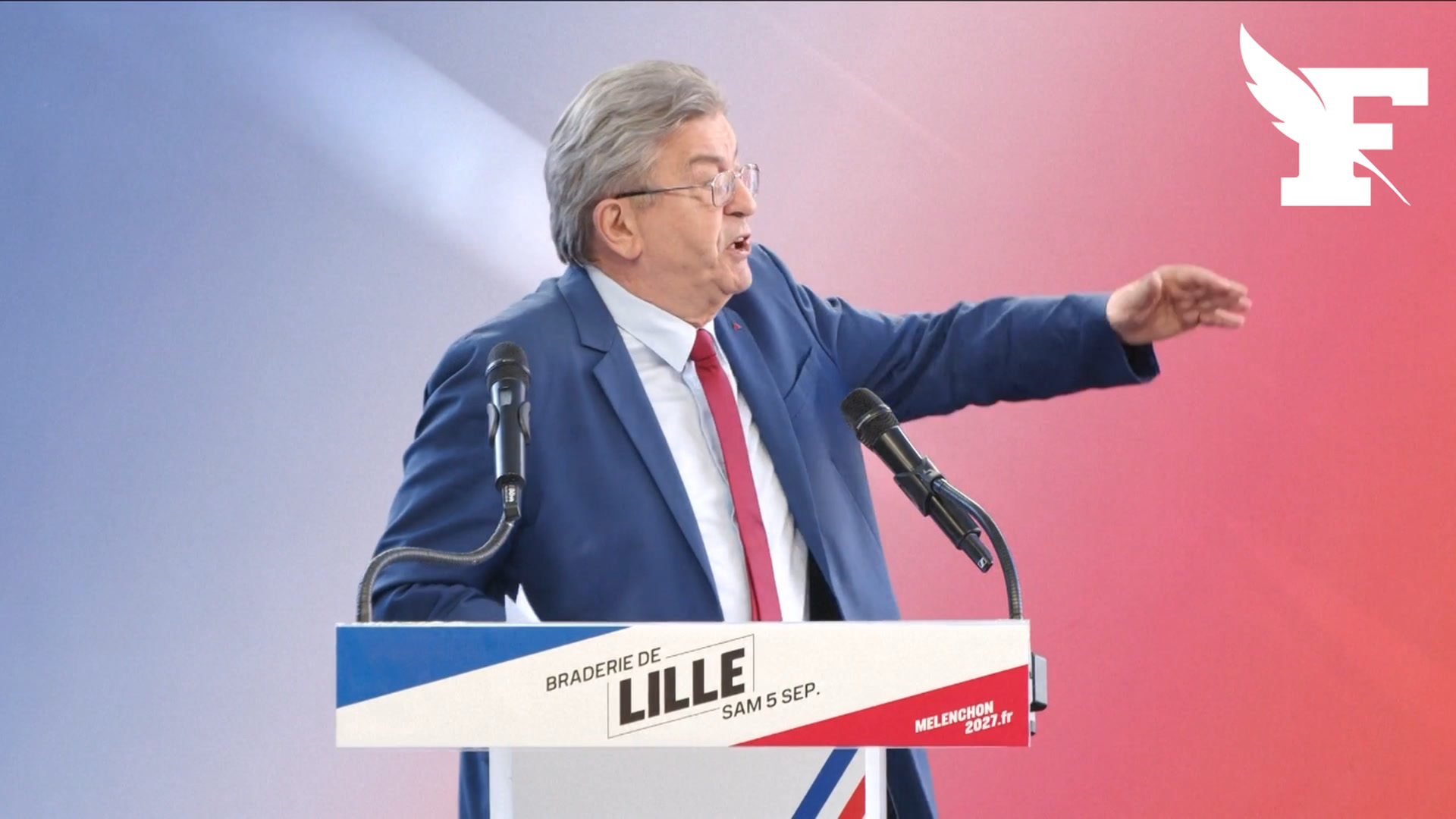 Jordan Bardella est un «fasciste sans réputation», estime Jean-Luc Mélenchon