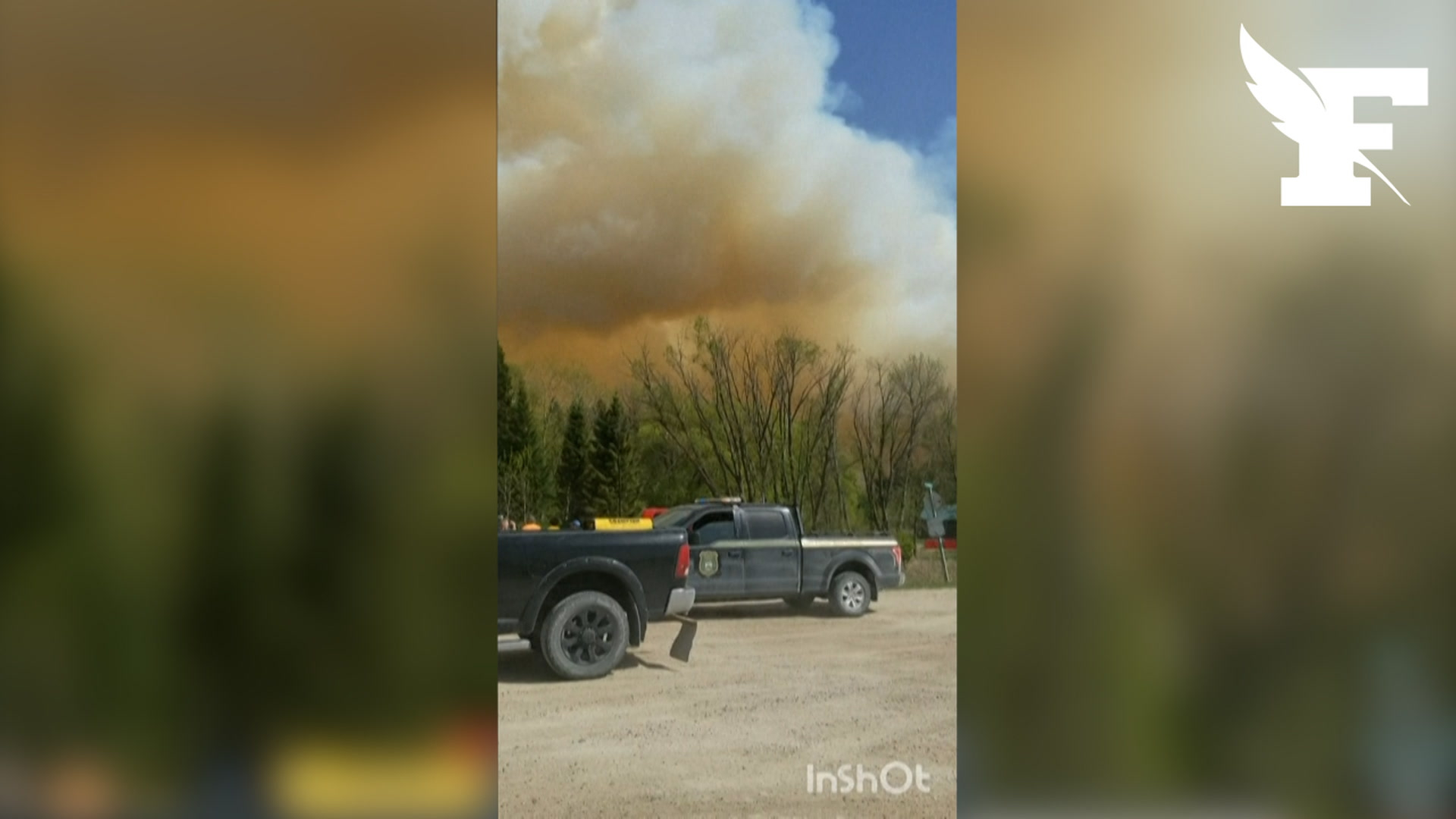 Les images des incendies au Canada qui ont fait deux morts