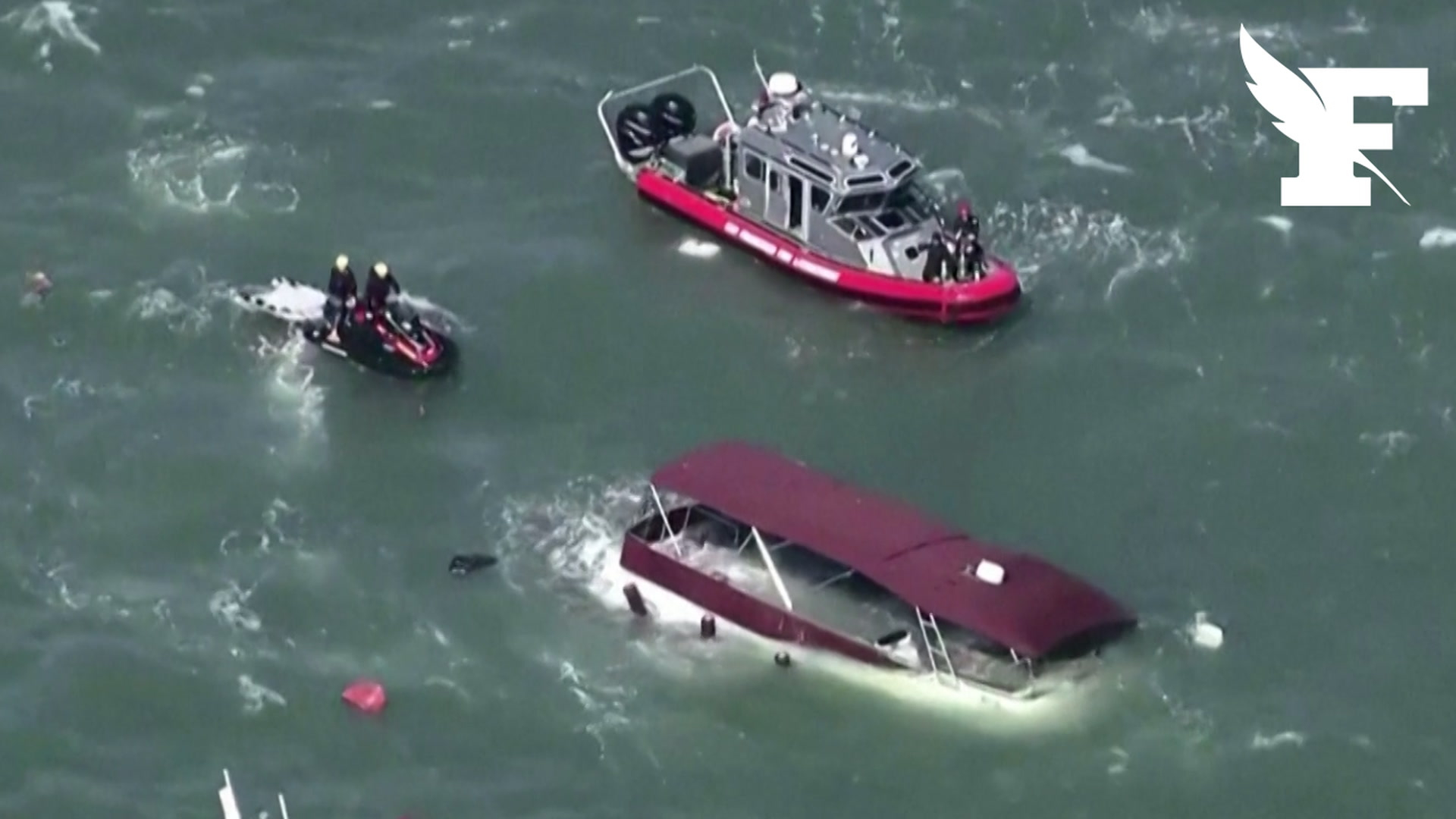 Un mort et trois disparus après le naufrage d'un bateau à San Francisco