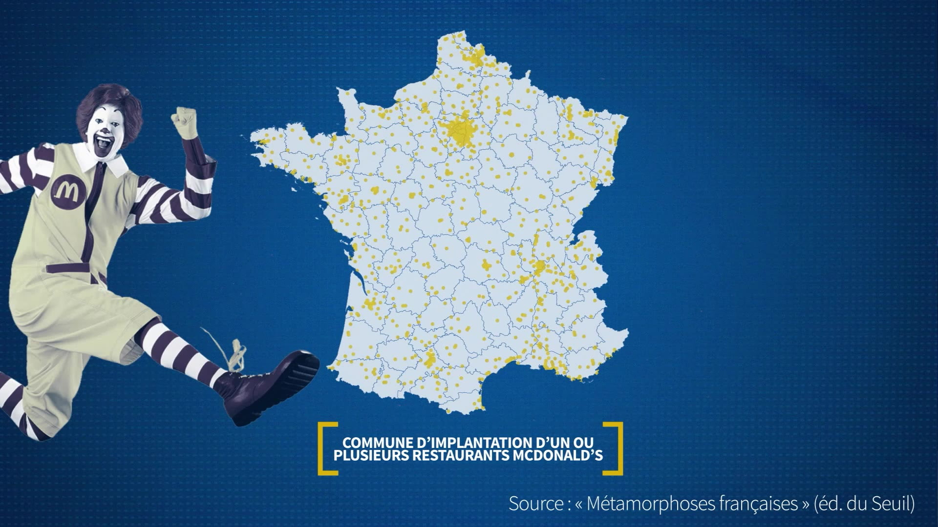 Pays de gastronomie et premier marché européen de McDo : la France, «eldo» de McDo