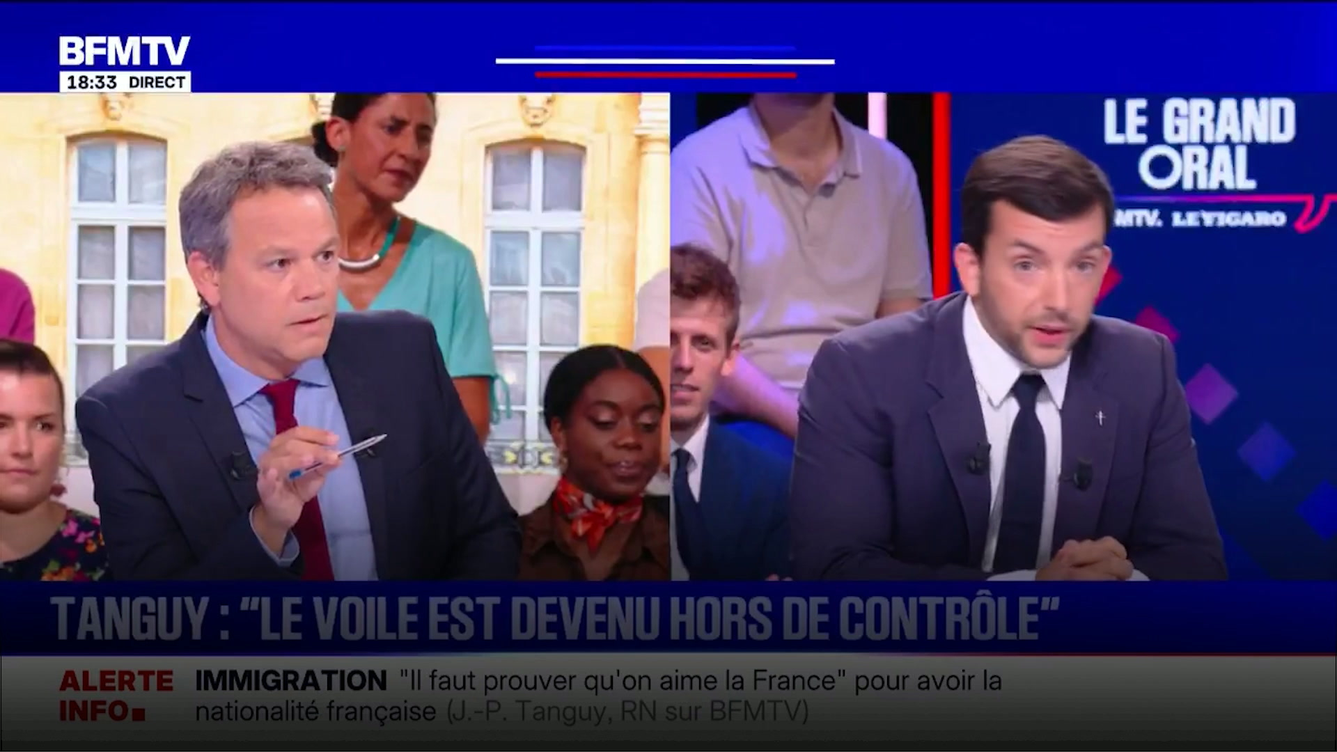 Présidentielle 2027: Jean-Philippe Tanguy annonce que le RN «sanctionnera le port du voile» dans l'espace public