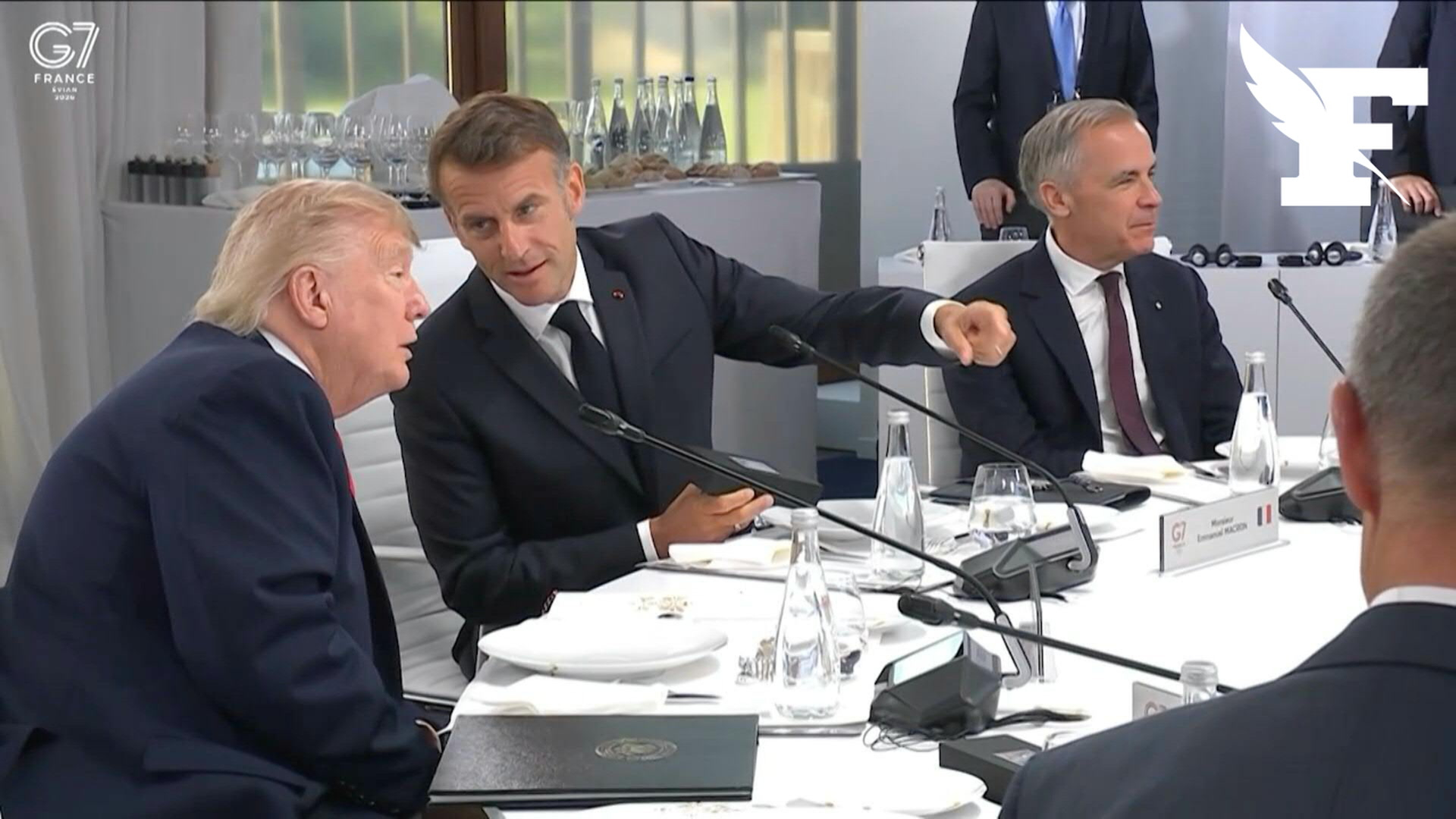 G7: les leaders discutent de la victoire du PSG en Ligue des champions