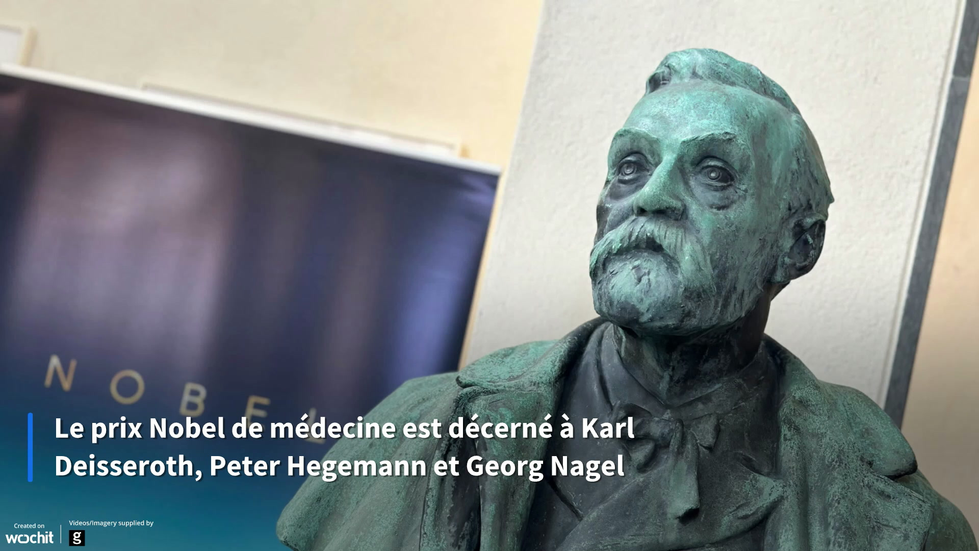 Le prix Nobel de médecine est décerné à Karl Deisseroth, Peter Hegemann et Georg Nagel
