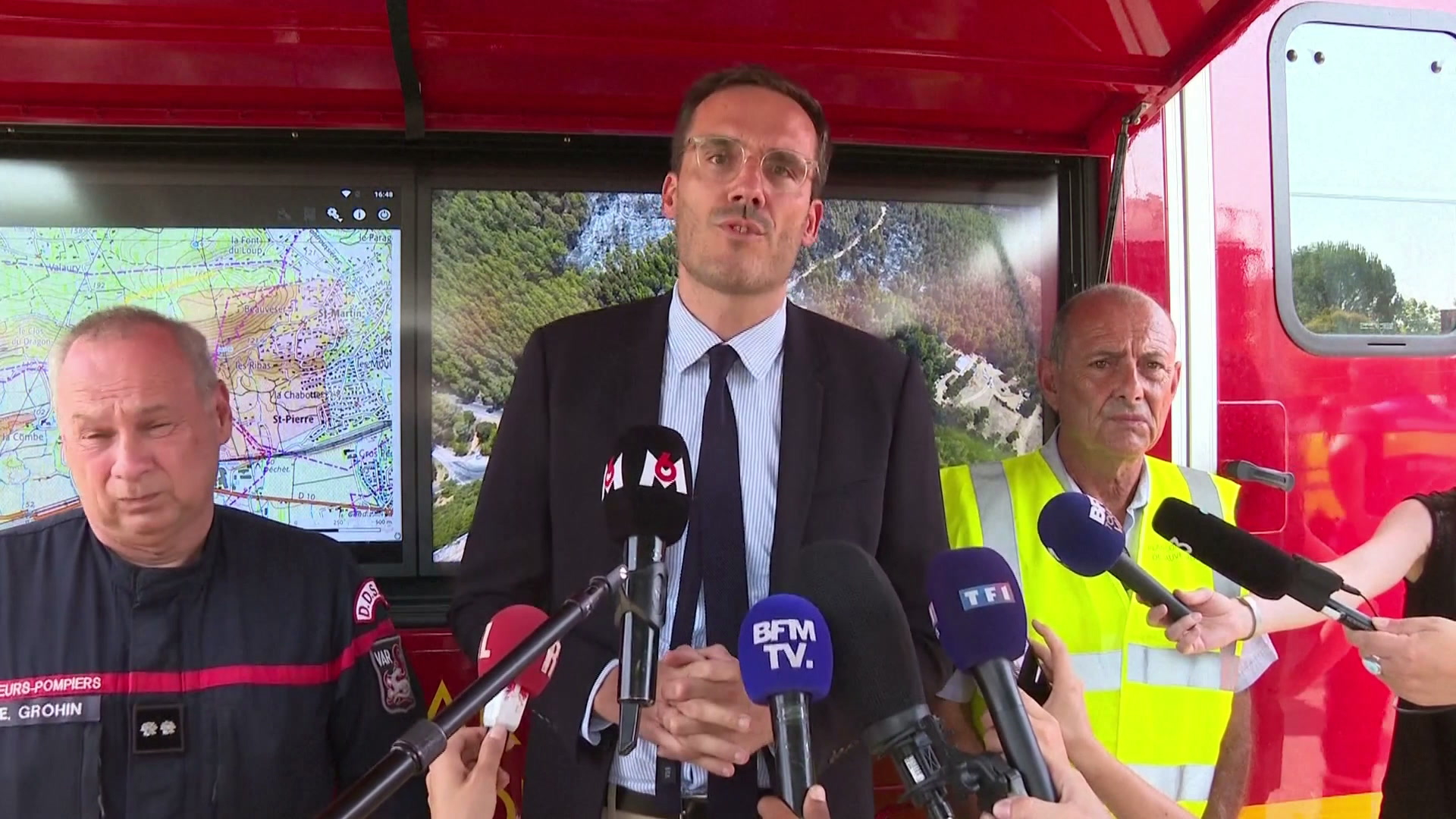 Incendies dans le VAR : «il faut que ces comportements cessent» souligne Simon Babre, préfet du VAR