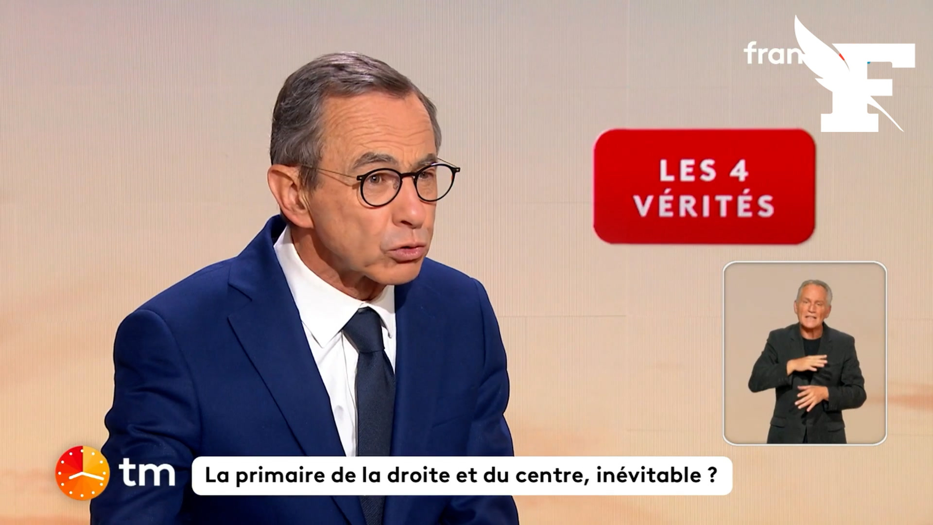 «Je n’ai peur d’aucune compétition» : Bruno Retailleau se dit prêt à participer à une primaire de la droite et du centre