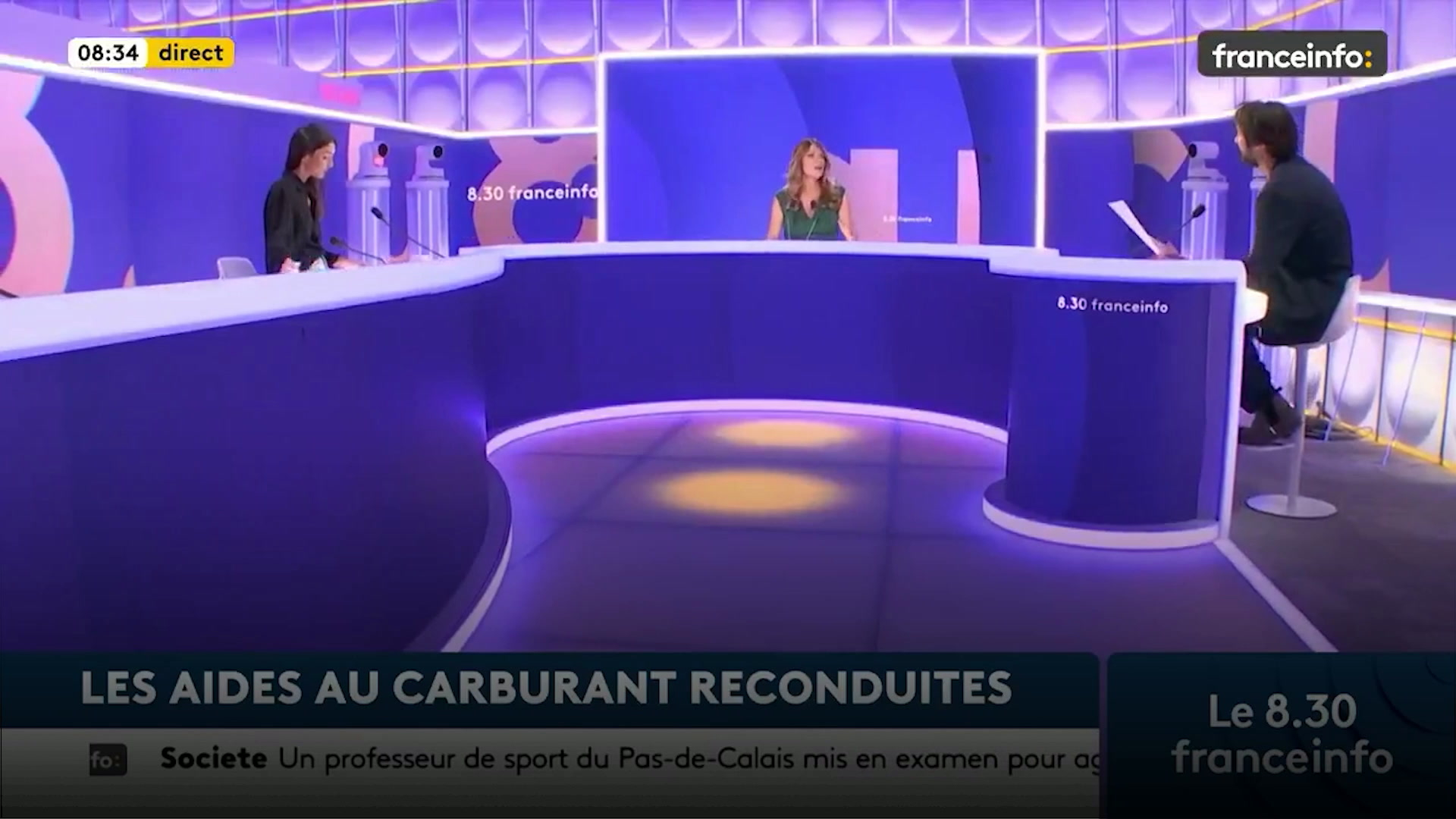 Carburants: l’aide aux «grands rouleurs» va «être prolongée jusqu'au 31 septembre», assure Maud Bregeon